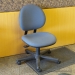 Steelcase Blue Adjustable Task Chair, No Arms